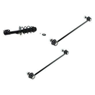 TRQ® - Front Passenger Side Complete Strut Assembly and Stabilizer Bar Link Kit