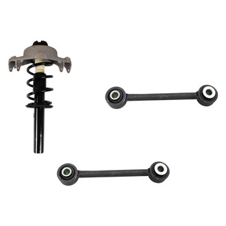 TRQ® - Front Passenger Side Strut and Stabilizer Bar Link Kit