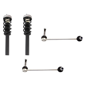 TRQ® - Front Passenger Side Complete Strut Assembly and Stabilizer Bar Link Kit