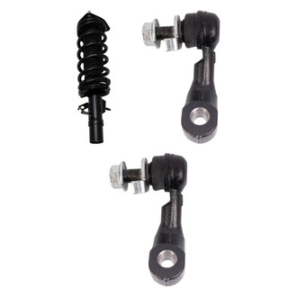 TRQ® - Front Passenger Side Complete Strut Assembly and Stabilizer Bar Link Kit