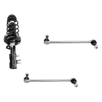 TRQ® BNDL-131727 - Front Passenger Side Complete Strut Assembly and Stabilizer Bar Link Kit
