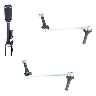 TRQ® - Front Passenger Side Strut and Stabilizer Bar Link Kit
