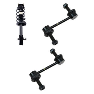 TRQ® - Front Passenger Side Complete Strut Assembly and Stabilizer Bar Link Kit