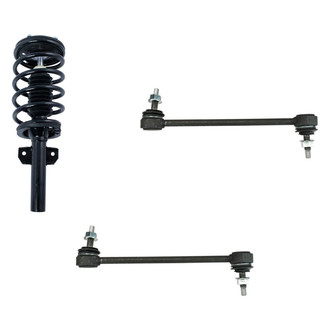 TRQ® - Shock Absorber and Stabilizer Bar Link Kit