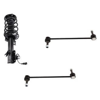 TRQ® - Front Passenger Side Strut and Stabilizer Bar Link Kit