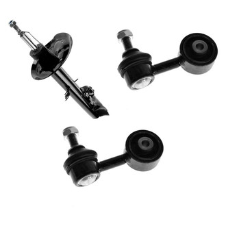 TRQ® - Front Passenger Side Strut and Stabilizer Bar Link Kit
