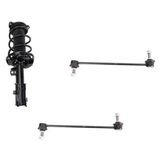 TRQ® - Complete Strut Assembly and Stabilizer Bar Link Kit