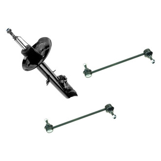 TRQ® - Front Passenger Side Strut and Stabilizer Bar Link Kit