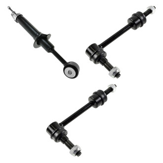TRQ® - Front Passenger Side Shock Absorber and Stabilizer Bar Link Kit