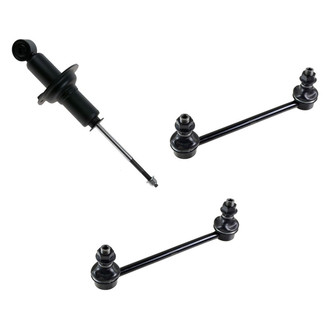 TRQ® - Front Passenger Side Shock Absorber and Stabilizer Bar Link Kit