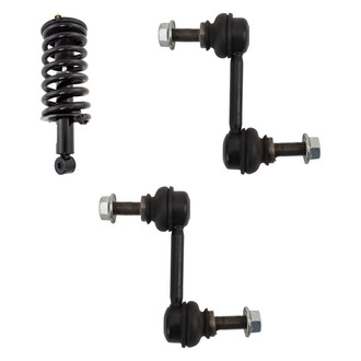 TRQ® - Complete Strut Assembly and Stabilizer Bar Link Kit