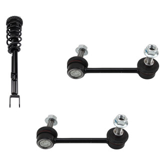 TRQ® - Front Passenger Side Strut and Stabilizer Bar Link Kit