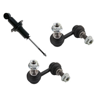 TRQ® - Front Passenger Side Shock Absorber and Stabilizer Bar Link Kit