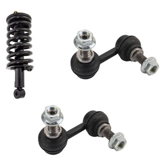 TRQ® - Front Passenger Side Complete Strut Assembly and Stabilizer Bar Link Kit