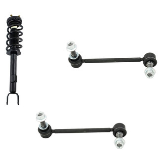 TRQ® - Front Passenger Side Complete Strut Assembly and Stabilizer Bar Link Kit
