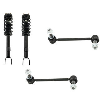 TRQ® - Front Passenger Side Complete Strut Assembly and Stabilizer Bar Link Kit