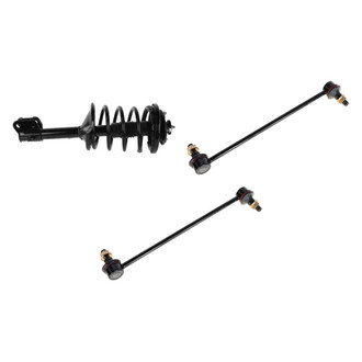 TRQ® - Front Passenger Side Complete Strut Assembly and Stabilizer Bar Link Kit