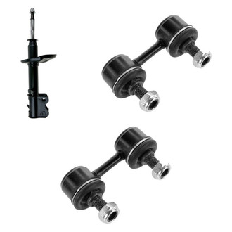 TRQ® - Front Passenger Side Strut and Stabilizer Bar Link Kit