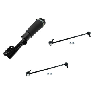 TRQ® BNDL-131911 - Front Passenger Side Strut and Stabilizer Bar Link Kit
