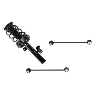 TRQ® - Front Passenger Side Complete Strut Assembly and Stabilizer Bar Link Kit