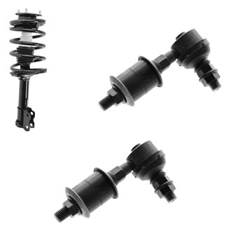 TRQ® - Complete Strut Assembly and Stabilizer Bar Link Kit