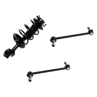 TRQ® - Front Passenger Side Complete Strut Assembly and Stabilizer Bar Link Kit