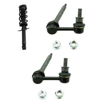 TRQ® - Front Passenger Side Complete Strut Assembly and Stabilizer Bar Link Kit