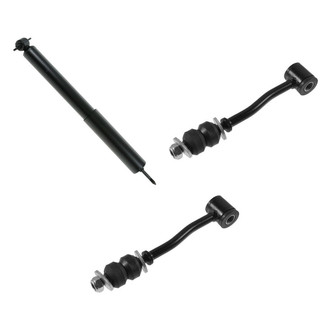 TRQ® - Front Passenger Side Shock Absorber and Stabilizer Bar Link Kit
