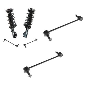 TRQ® - Front Passenger Side Complete Strut Assembly and Stabilizer Bar Link Kit