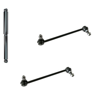 TRQ® - Rear Driver Side Shock Absorber and Stabilizer Bar Link Kit