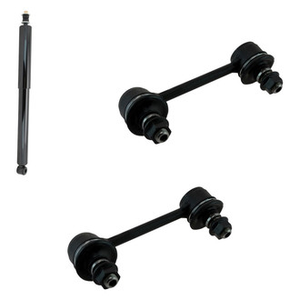 TRQ® - Rear Driver Side Shock Absorber and Stabilizer Bar Link Kit