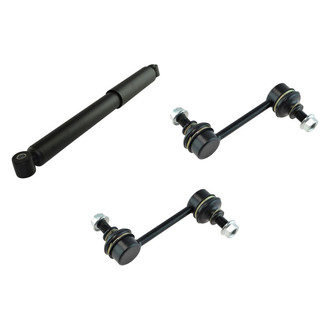 TRQ® - Rear Driver Side Shock Absorber and Stabilizer Bar Link Kit