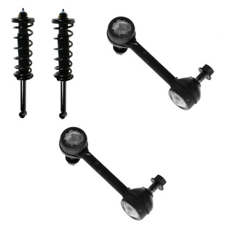 TRQ® - Rear Driver Side Complete Strut Assembly and Stabilizer Bar Link Kit