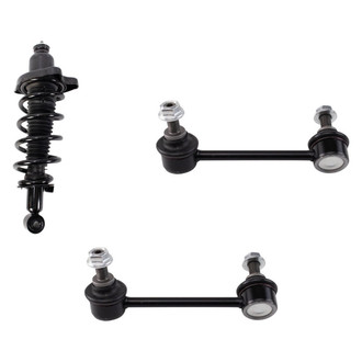 TRQ® - Rear Driver Side Complete Strut Assembly and Stabilizer Bar Link Kit