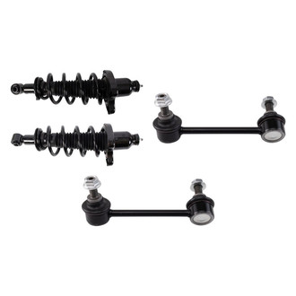 TRQ® - Rear Driver Side Complete Strut Assembly and Stabilizer Bar Link Kit