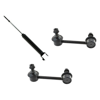 TRQ® - Rear Driver Side Shock Absorber and Stabilizer Bar Link Kit