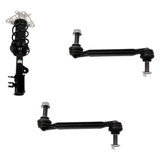 TRQ® - Rear Driver Side Strut and Stabilizer Bar Link Kit