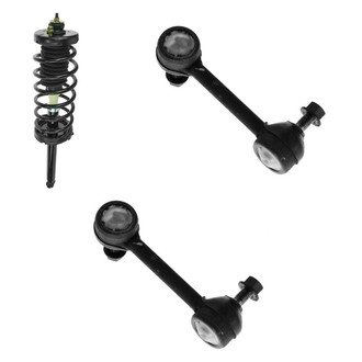 TRQ® - Rear Driver Side Complete Strut Assembly and Stabilizer Bar Link Kit
