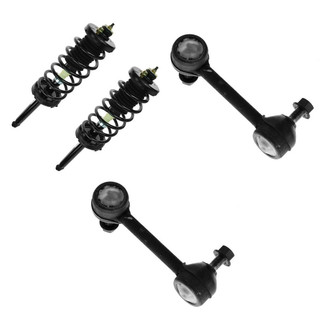 TRQ® - Rear Driver Side Complete Strut Assembly and Stabilizer Bar Link Kit