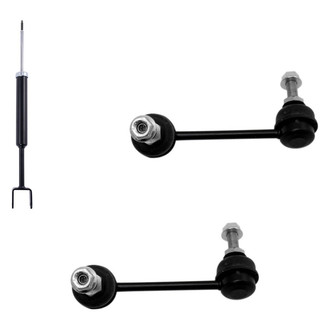 TRQ® - Rear Driver Side Shock Absorber and Stabilizer Bar Link Kit