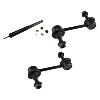 TRQ® - Rear Driver Side Shock Absorber and Stabilizer Bar Link Kit