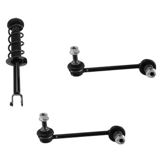 TRQ® - Rear Driver Side Complete Strut Assembly and Stabilizer Bar Link Kit