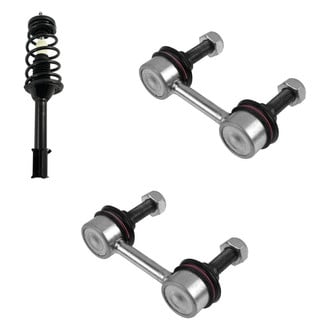 TRQ® - Rear Driver Side Complete Strut Assembly and Stabilizer Bar Link Kit