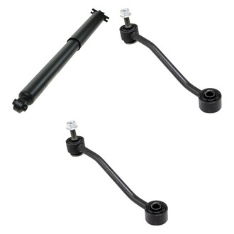 TRQ® - Rear Driver Side Shock Absorber and Stabilizer Bar Link Kit
