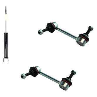 TRQ® - Rear Driver Side Shock Absorber and Stabilizer Bar Link Kit