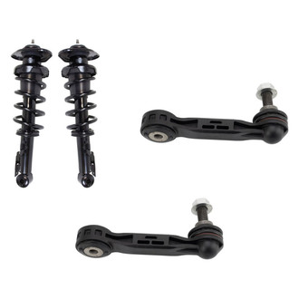 TRQ® - Rear Driver Side Complete Strut Assembly and Stabilizer Bar Link Kit