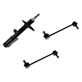 TRQ® - Rear Driver Side Strut and Stabilizer Bar Link Kit
