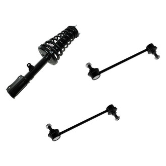 TRQ® - Rear Driver Side Complete Strut Assembly and Stabilizer Bar Link Kit