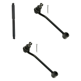TRQ® - Rear Driver Side Shock Absorber and Stabilizer Bar Link Kit