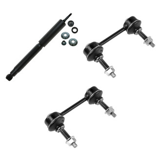 TRQ® - Rear Driver Side Shock Absorber and Stabilizer Bar Link Kit